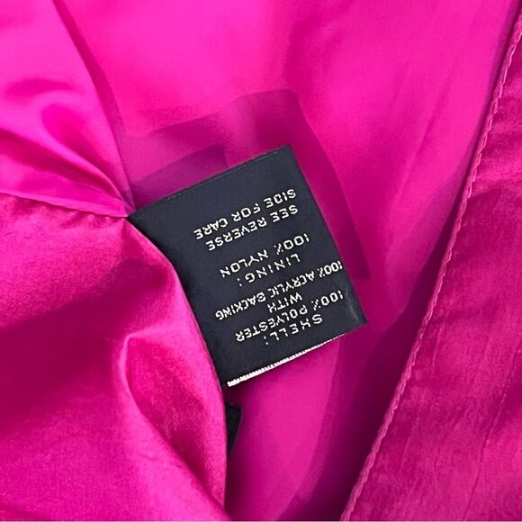 Forecaster Of Boston Vintage 70’s Jacket/Coat Color Fuchsia Pink Women Sz 11/12 - Picture 11 of 11